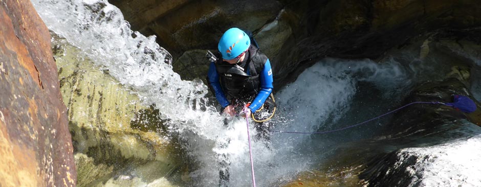 Canyoning, Schluchteln bei Nuoro